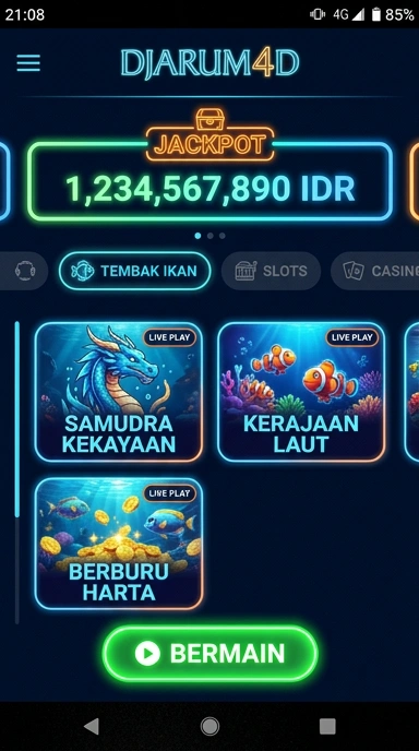 Screenshot antarmuka djarum4d yang memudahkan pengguna menjelajahi aplikasi.